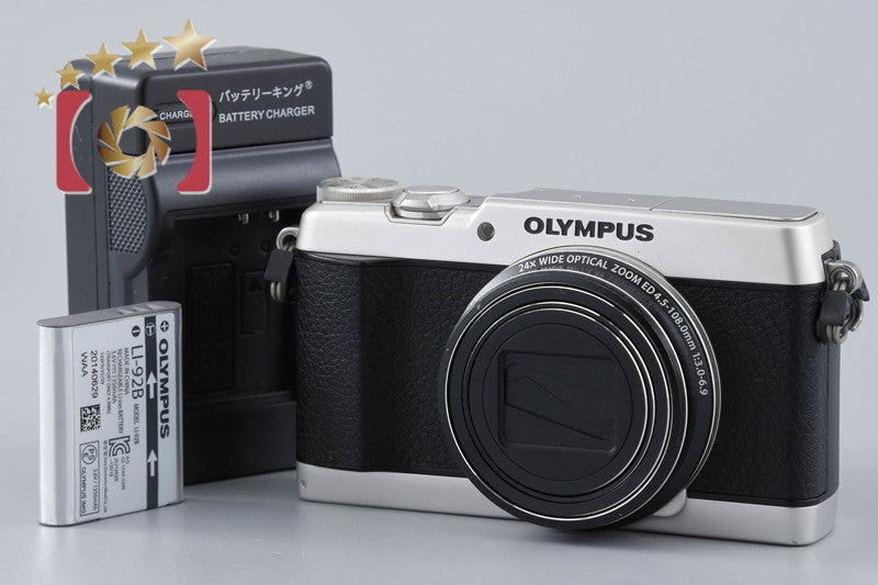Olympus Stylus SH-1 Silver 16.0 MP Digital Camera
