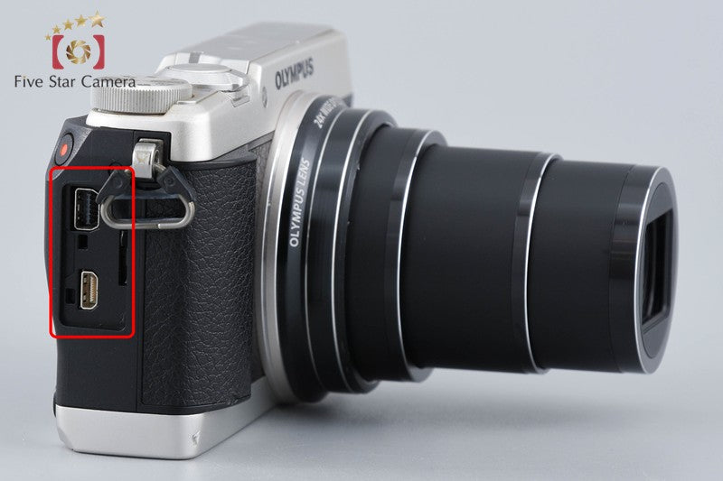 Olympus Stylus SH-1 Silver 16.0 MP Digital Camera