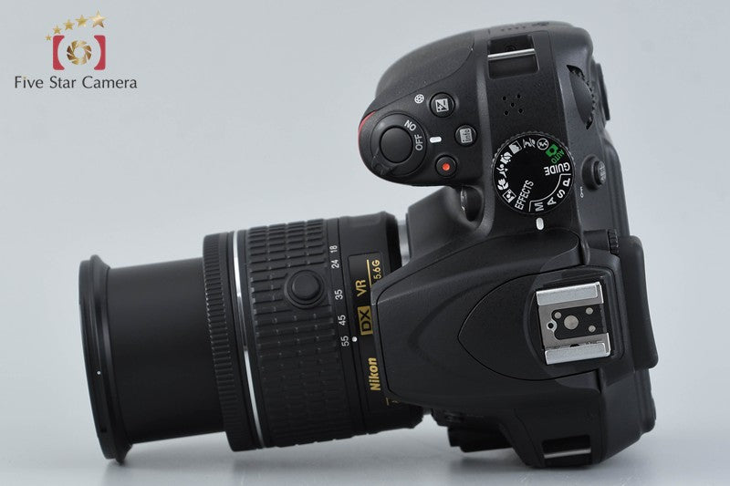 "Count 562" Nikon D3400 24.2 MP DSLR Black AF-P 18-55 VR Lens