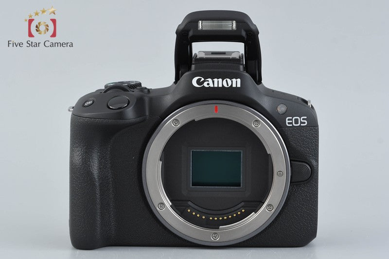 "Shutter count 1,000" Canon EOS R50 Black 24.2 MP RF-S 18-45 55-210 Lenses