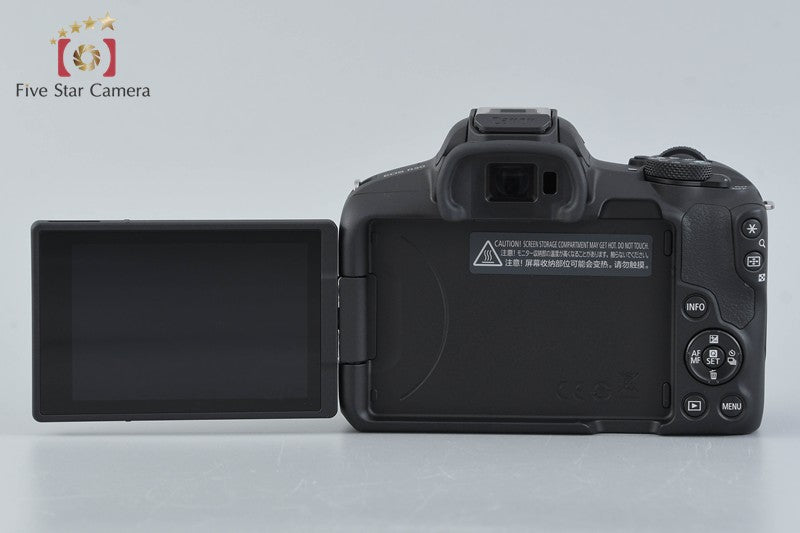 "Shutter count 1,000" Canon EOS R50 Black 24.2 MP RF-S 18-45 55-210 Lenses