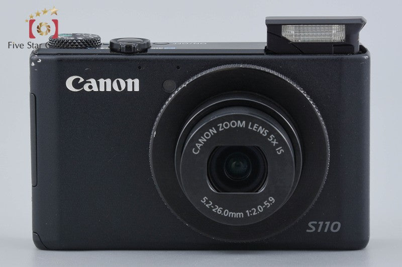 Canon PowerShot S110 Black 12.1 MP Digital Camera