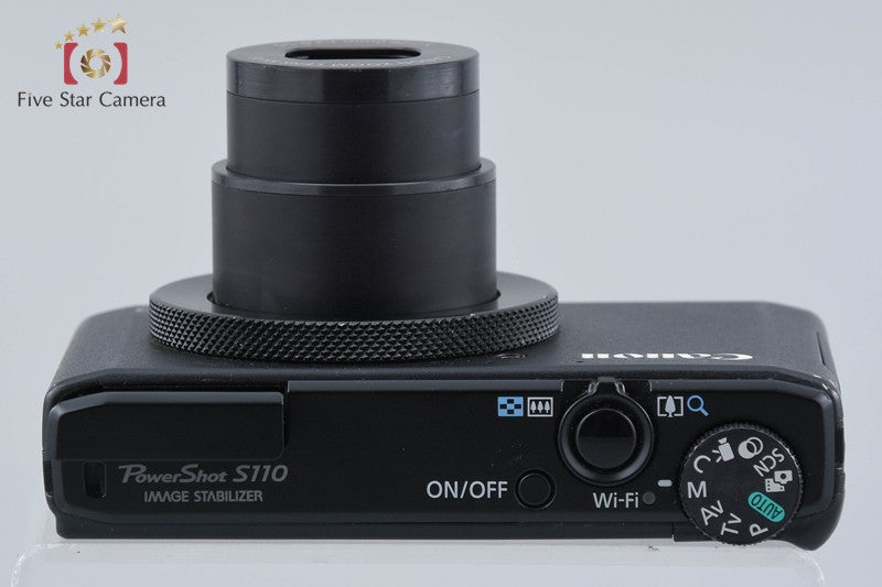 Canon PowerShot S110 Black 12.1 MP Digital Camera