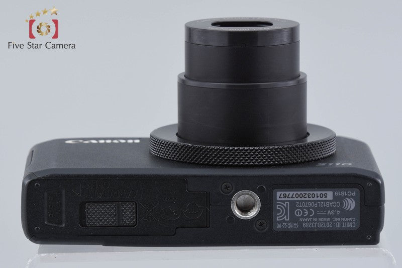 Canon PowerShot S110 Black 12.1 MP Digital Camera