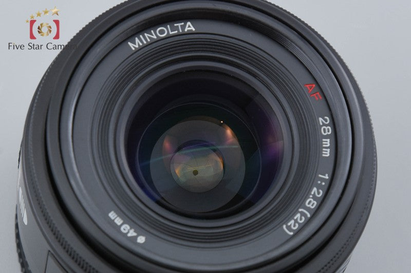 Minolta AF 28mm f/2.8 Early Model Sony / Minolta A Mount Lens