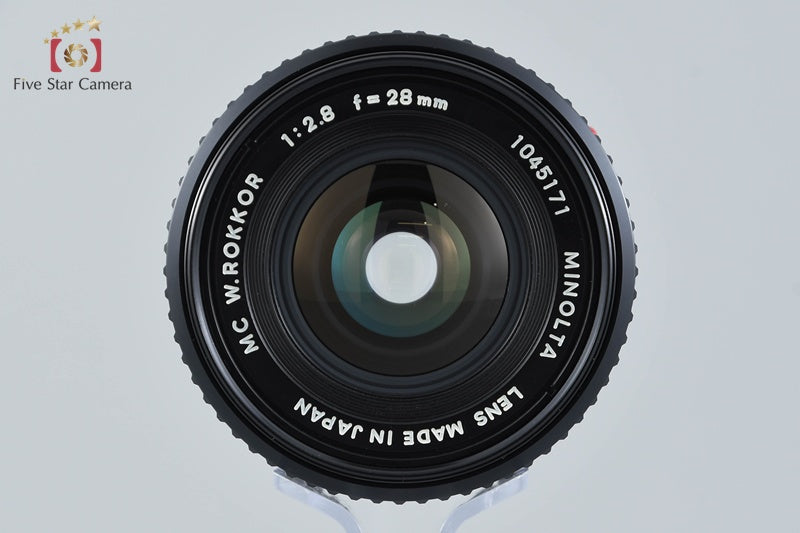 MINOLTA MC W.ROKKOR 28mm f/2.8