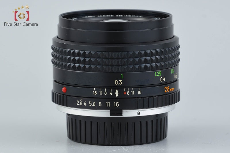 MINOLTA MC W.ROKKOR 28mm f/2.8