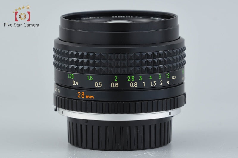 MINOLTA MC W.ROKKOR 28mm f/2.8