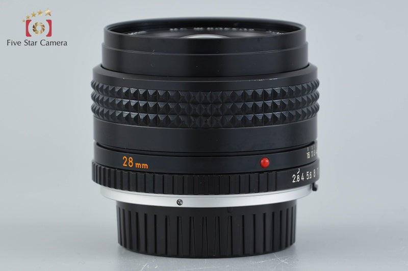 MINOLTA MC W.ROKKOR 28mm f/2.8