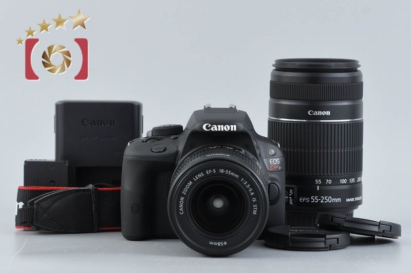 "Count 10" Canon EOS Kiss X7 / Rebel SL1 / 100D 18.0 MP 18-55 55-250 Lenses