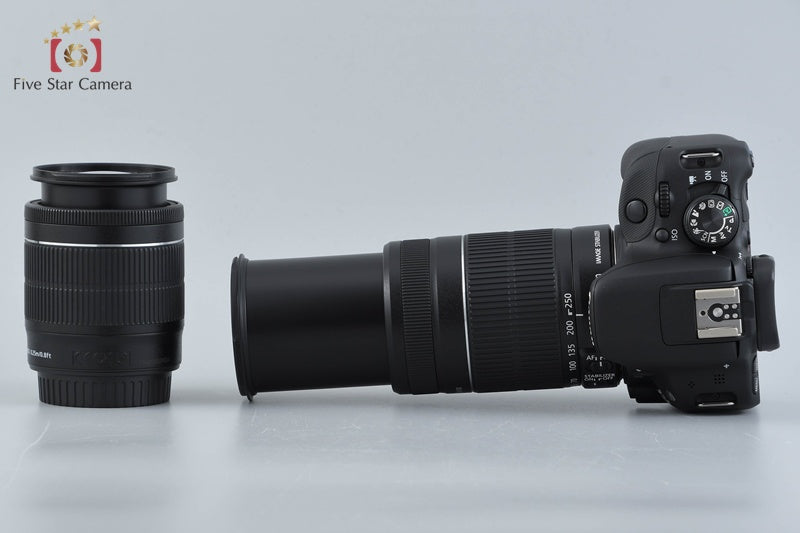 "Count 10" Canon EOS Kiss X7 / Rebel SL1 / 100D 18.0 MP 18-55 55-250 Lenses