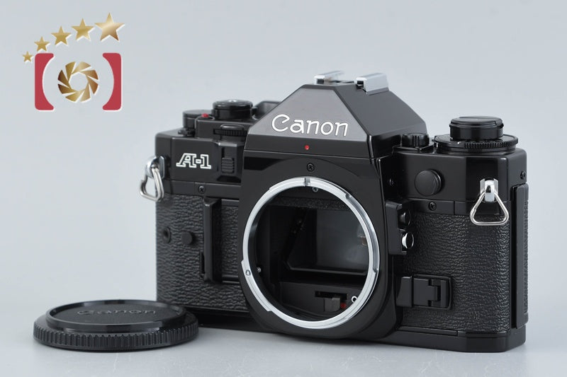 Canon A-1 Black 35mm SLR Film Camera Body