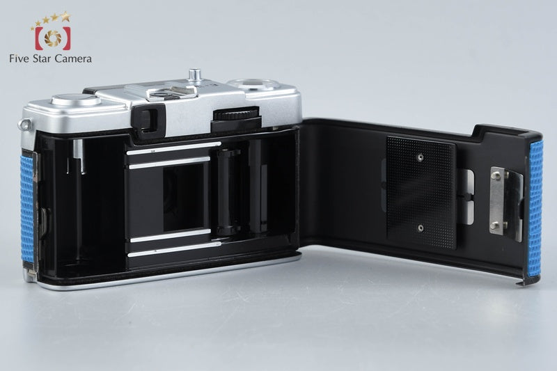Olympus PEN EE-3 Blue 35mm Half Frame Film Camera D.Zuiko 28mm f/3.5
