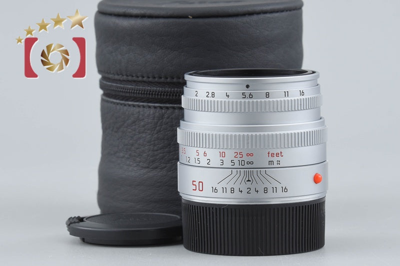 Leica SUMMICRON-M 50mm f/2 4th Silver E39