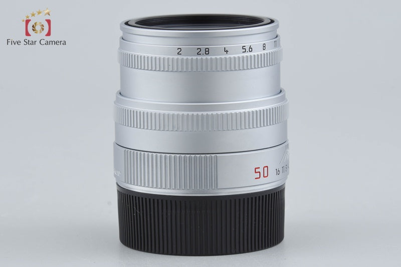 Leica SUMMICRON-M 50mm f/2 4th Silver E39