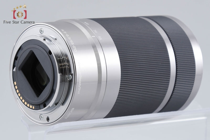 Sony E 55-210mm f/4.5-6.3 OSS Silver SEL55210