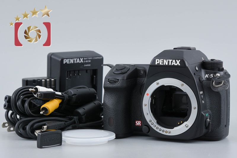 "Count 1,422" Pentax K-5 Black 16.3 MP Digital SLR Camera Body