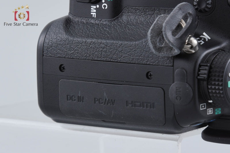 "Count 1,422" Pentax K-5 Black 16.3 MP Digital SLR Camera Body