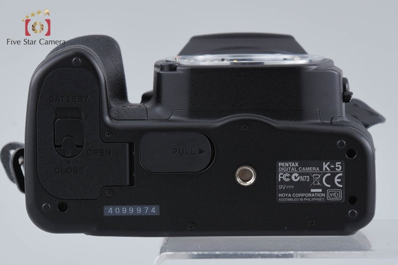 "Count 1,422" Pentax K-5 Black 16.3 MP Digital SLR Camera Body