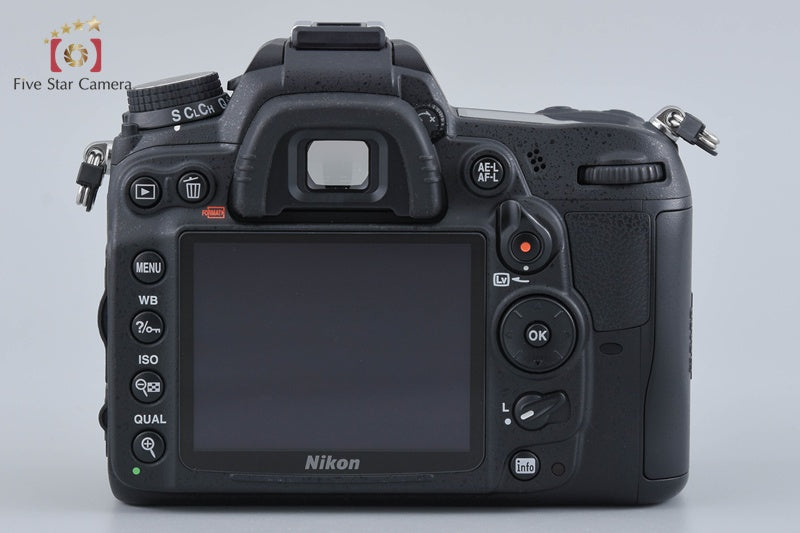 "Shutter count 1,506" Nikon D7000 16.2 MP Digital SLR Camera Body