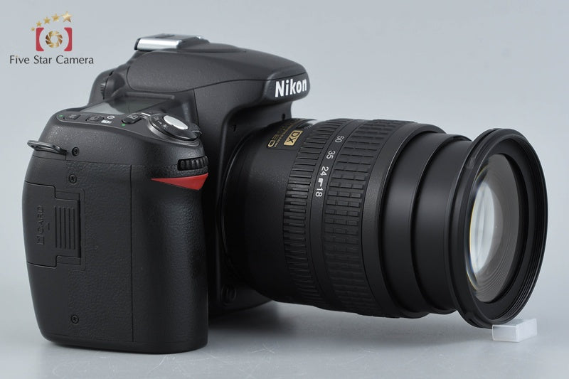 "Count 3,392" Nikon D80 10.2 MP Digital SLR Camera AF-S DX 18-70 G ED Lens