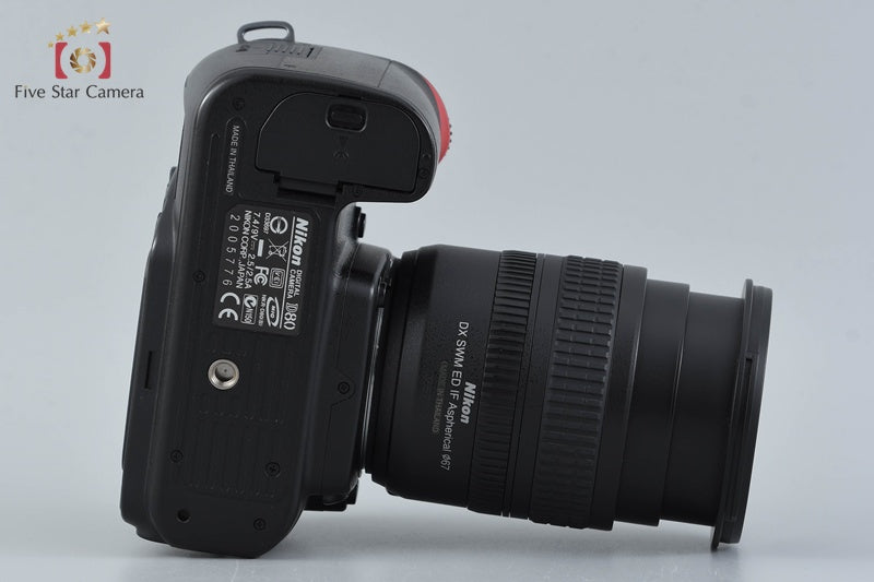 "Count 3,392" Nikon D80 10.2 MP Digital SLR Camera AF-S DX 18-70 G ED Lens