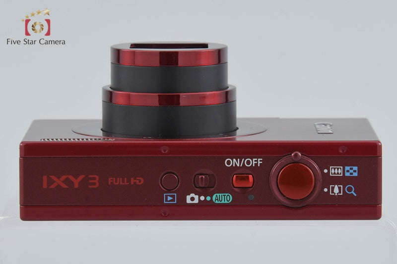 Canon IXY 3 Red 10.1 MP Digital Camera