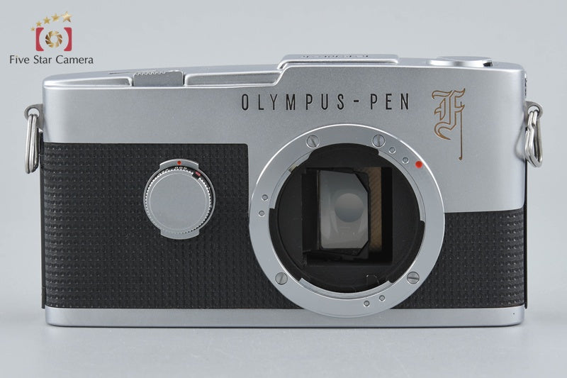 Olympus PEN F Silver 35mm Half Frame Film Camera