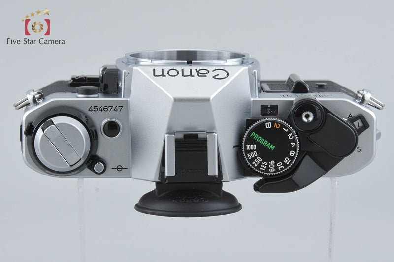 Canon AE-1 PROGRAM Silver 35mm SLR Film Camera Body
