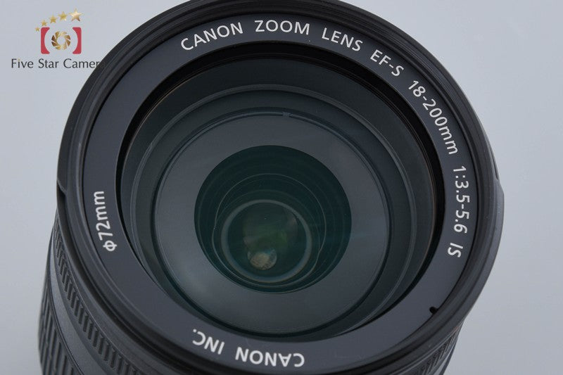 Canon EF-S 18-200mm f/3.5-5.6 IS