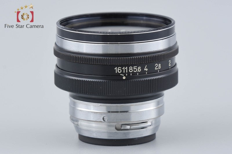 Nikon NIKKOR-S.C 50mm f/1.4 for Nikon S Mount