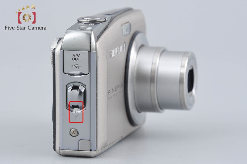 Fujifilm FinePix F50fd Silver 12.0 MP Digital Camera