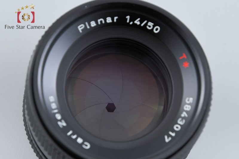 CONTAX Carl Zeiss Planar 50mm f/1.4 T* AEJ