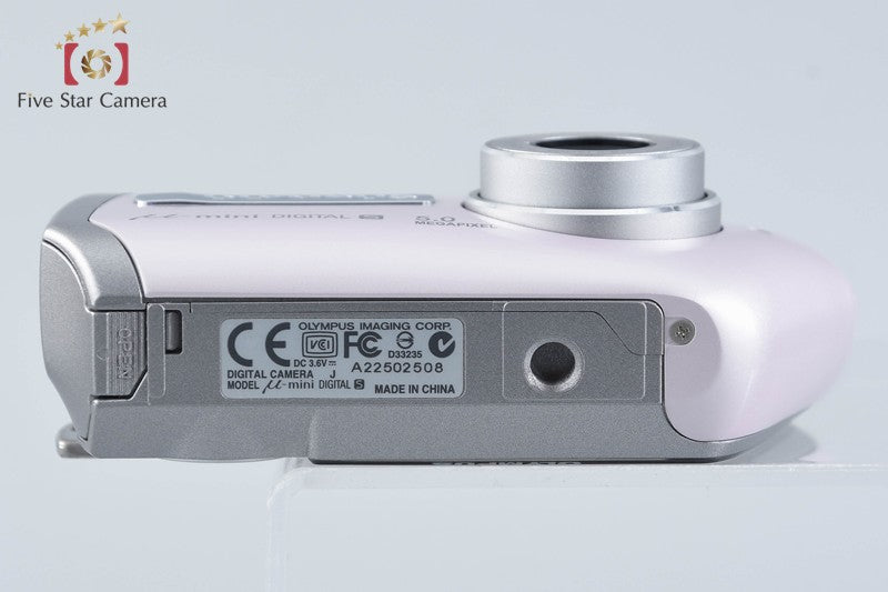 Olympus μ-mini DIGITAL S Pearl Pink 5.0 MP Digital Camera
