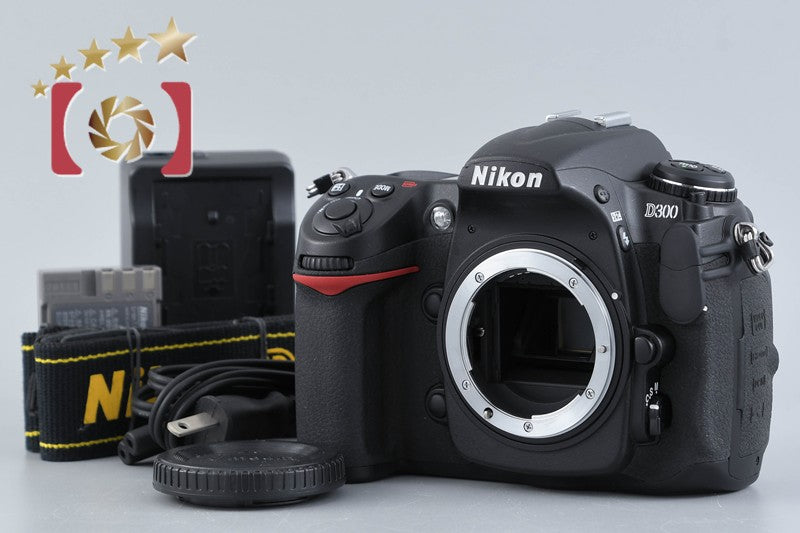"Shutter count 4,469" Nikon D300 12.3 MP Digital SLR Camera Body