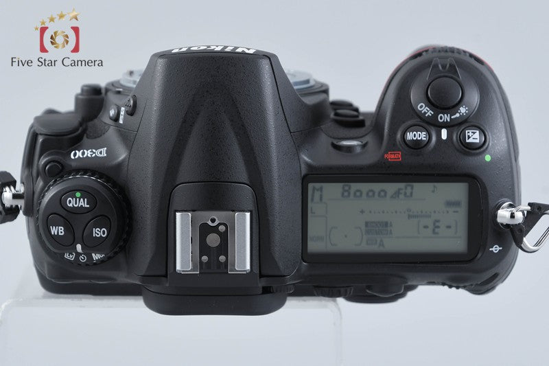 "Shutter count 4,469" Nikon D300 12.3 MP Digital SLR Camera Body
