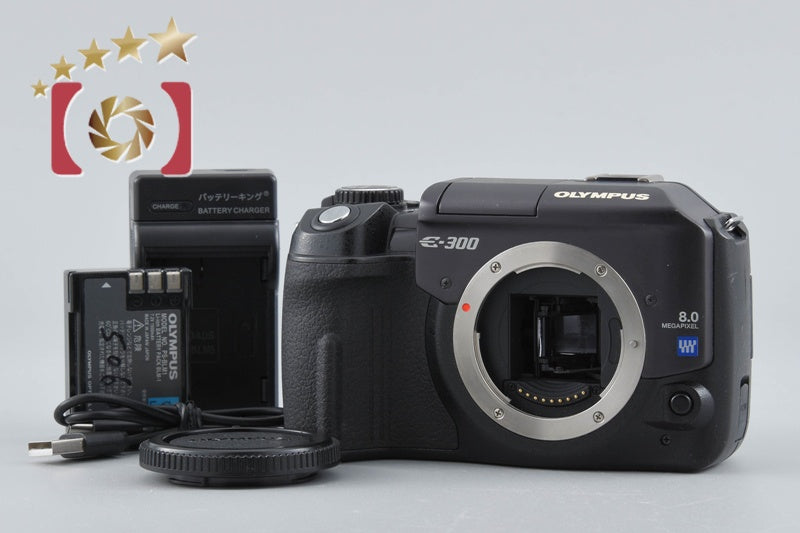 "Shutter count 3,138" Olympus E-300 8.0 MP DSLR Camera Body