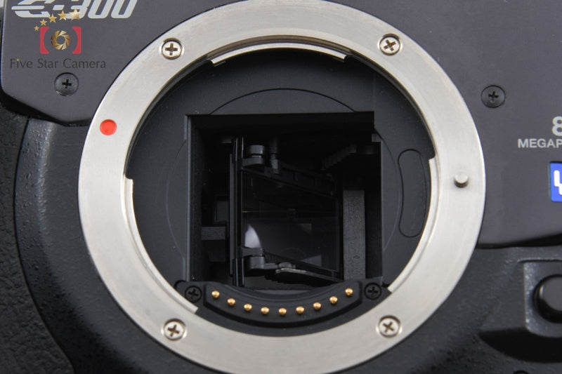 "Shutter count 3,138" Olympus E-300 8.0 MP DSLR Camera Body