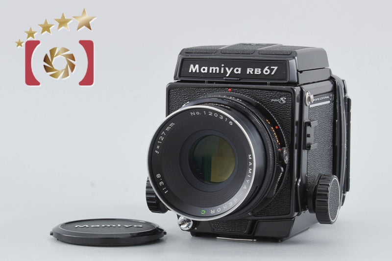 Mamiya RB67 PRO S Medium Format Film Camera + SEKOR C 127mm f/3.8