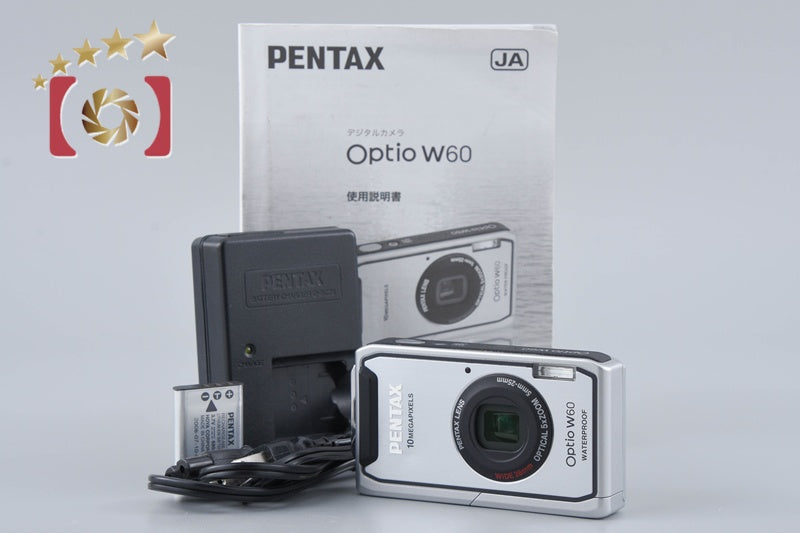 Pentax Optio W60 Silver 10.0 MP Digital Camera