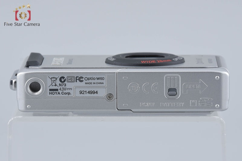Pentax Optio W60 Silver 10.0 MP Digital Camera