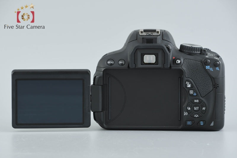 Canon EOS Kiss X6i / Rebel T4i / 650D 18.0 MP DSLR Camera 18-55 55-250 Lenses