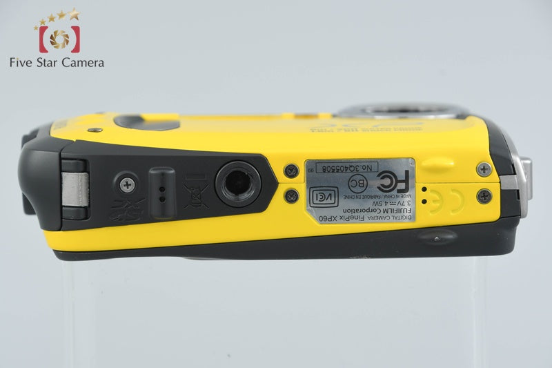 Fujifilm FinePix XP60 Yellow 16.4 MP Digital Camera w/ Box