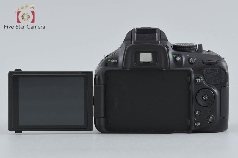 Nikon D5200 Black 24.1 MP DSLR Camera 18-55 VR Lens