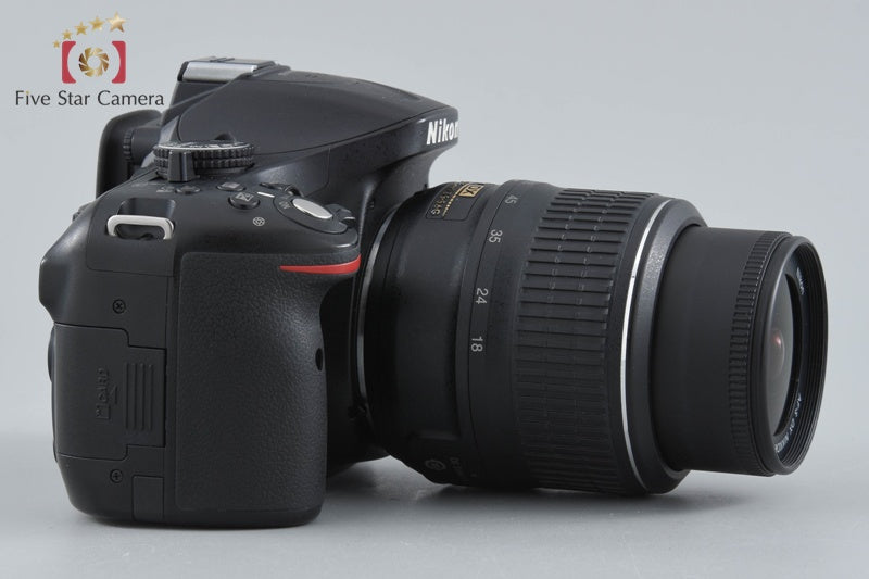 Nikon D5200 Black 24.1 MP DSLR Camera 18-55 VR Lens