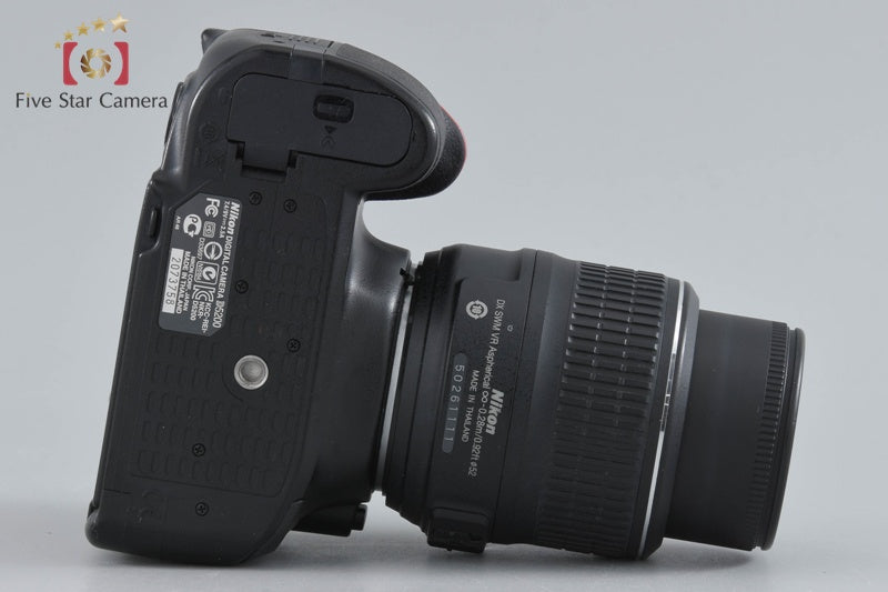 Nikon D5200 Black 24.1 MP DSLR Camera 18-55 VR Lens