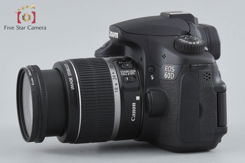 Shutter count 219 Canon EOS 60D 18.0 MP Digital SLR Camera EF-S 18-135 Lens