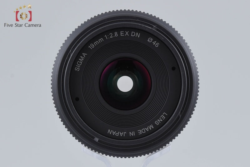 Sigma 19mm f/2.8 EX DN for Micro Four Thirds Mount