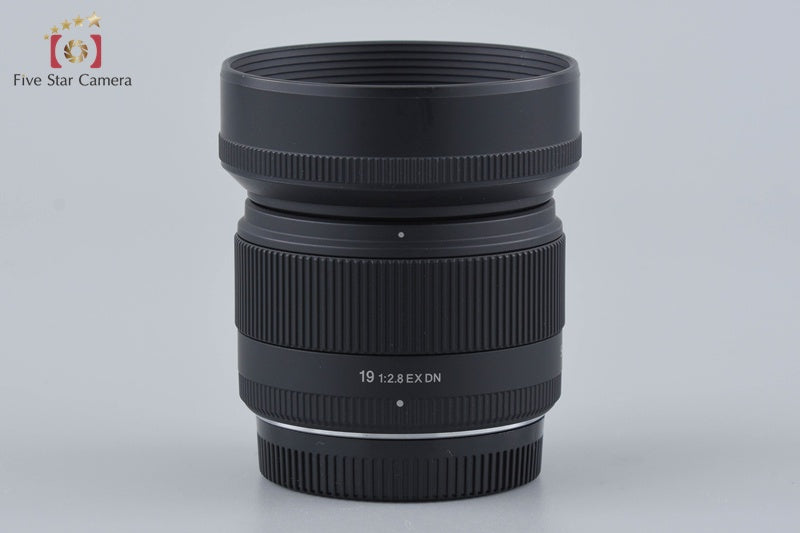 Sigma 19mm f/2.8 EX DN for Micro Four Thirds Mount