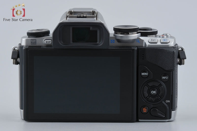 Shutter count 2,433 Olympus OM-D E-M10 Silver 16.1 MP Digital Camera Body